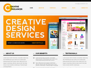 Creative Freelancer Free Website Template