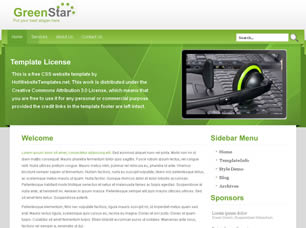 GreenStar Free CSS Template