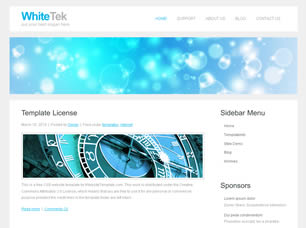 WhiteTek Free Website Template