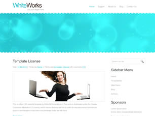 WhiteWorks Free Website Template