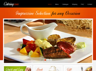 Catering.com Free Website Template