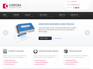 Corpora Free Website Template