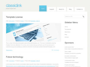 classiclink Free CSS Template