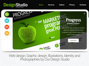 DesignStudio Free Website Template