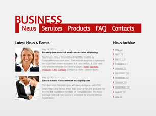 Business Free Website Template