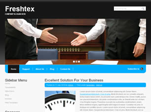 Freshtex Free Website Template