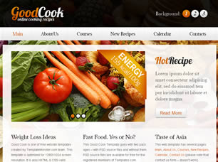 GoodCook Free Website Template