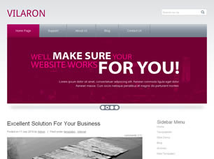 Vilaron Free Website Template