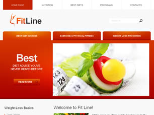FitLine Free CSS Template