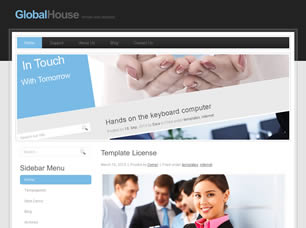 GlobalHouse Free CSS Template