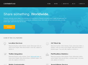 Continents AIO Free CSS Template