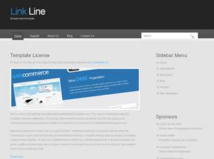 Link Line Free CSS Template