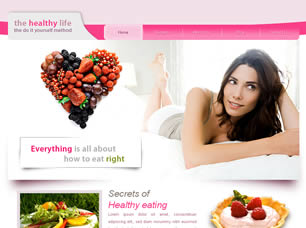 The Healthy Life Free Website Template