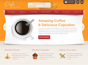 Cafe Free Website Template