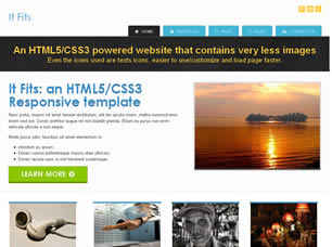 It Fits Free Website Template