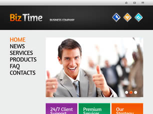 Biz Time Free Website Template