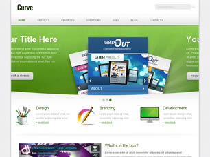 Curve Free CSS Template