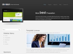 Devision Free Website Template
