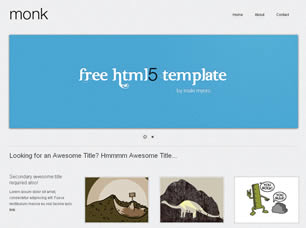 Monk Free CSS Template