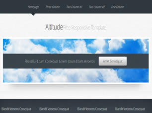 Altitude Free CSS Template