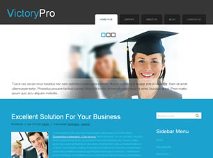 VictoryPro Free Website Template