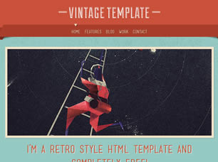 Vintage Free CSS Template