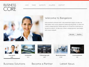 Business Core Free Website Template