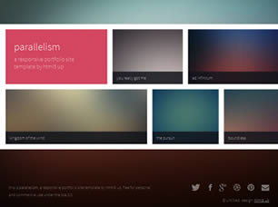 parallelism Free Website Template