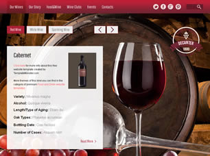 Decanter 1800 Free CSS Template