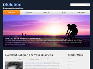 iSolution Free Website Template