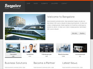 Bangalore Free Website Template
