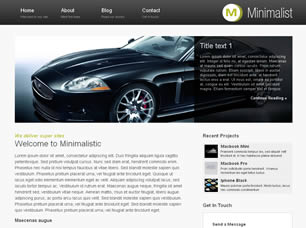 Minimalist Free Website Template