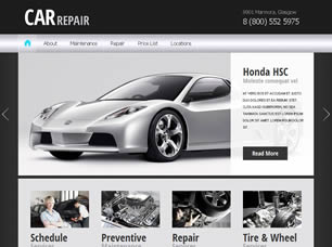 Car Repair Free CSS Template