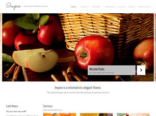 Impero Free Website Template
