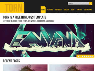 Torn Free CSS Template