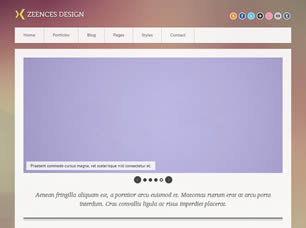 Zeences Light Free CSS Template