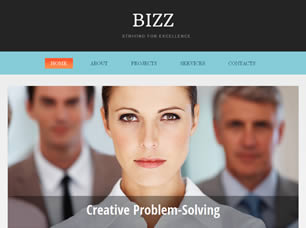 Bizz Free Website Template