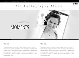 Pro Photography Free Website Template