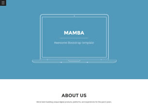 Mamba Free Website Template