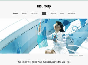 BizGroup Free Website Template