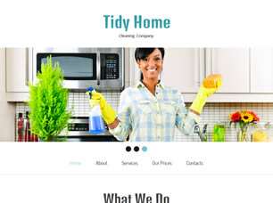 Tidy Home Free Website Template