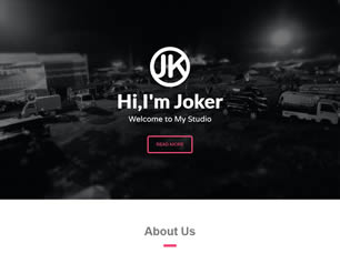 Joker Free Website Template