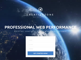 CreativeZone Free Website Template
