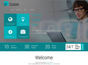 Stable Free Website Template