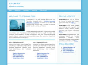 Corporate Free Website Template