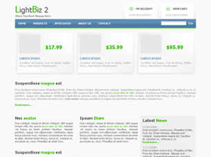 LightBiz 2 Free Website Template