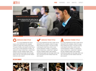 Jetro Free Website Template