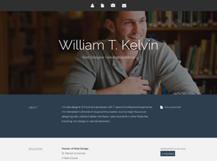 Kelvin Free Website Template