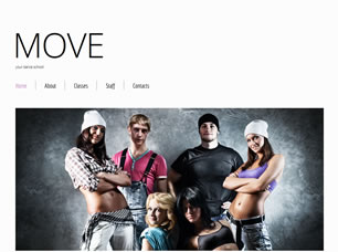 Move Free Website Template
