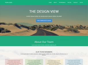 Design View Free Website Template